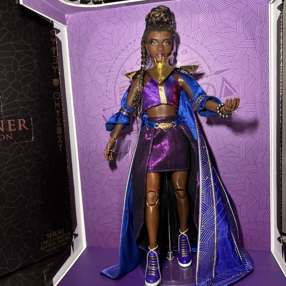 RARE Marvel Designer Collection Shuri Doll D23 Expo 1/4500